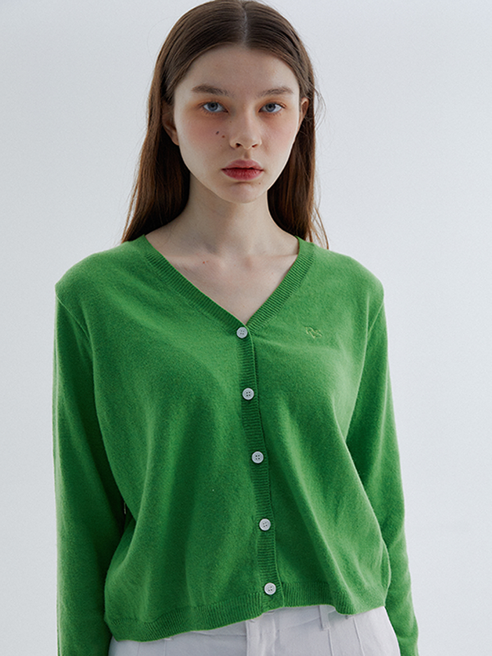 RVS  Sweater Y Cardigan Green