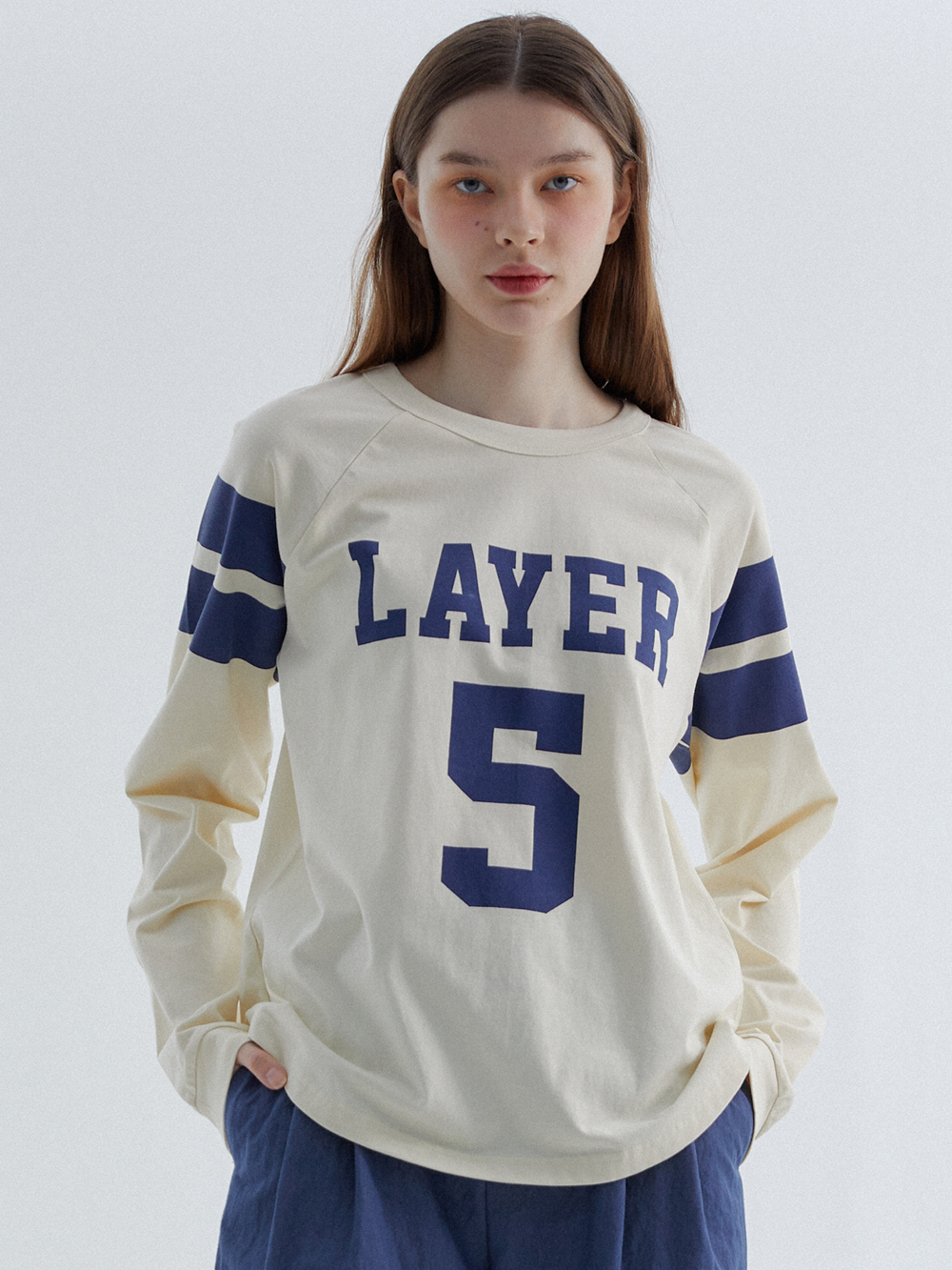 LAYER 5 T-Shirts Ivory