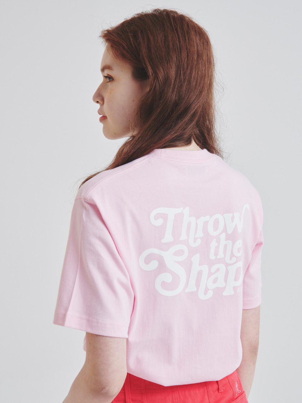 Shape Logo T-Shirt Pink