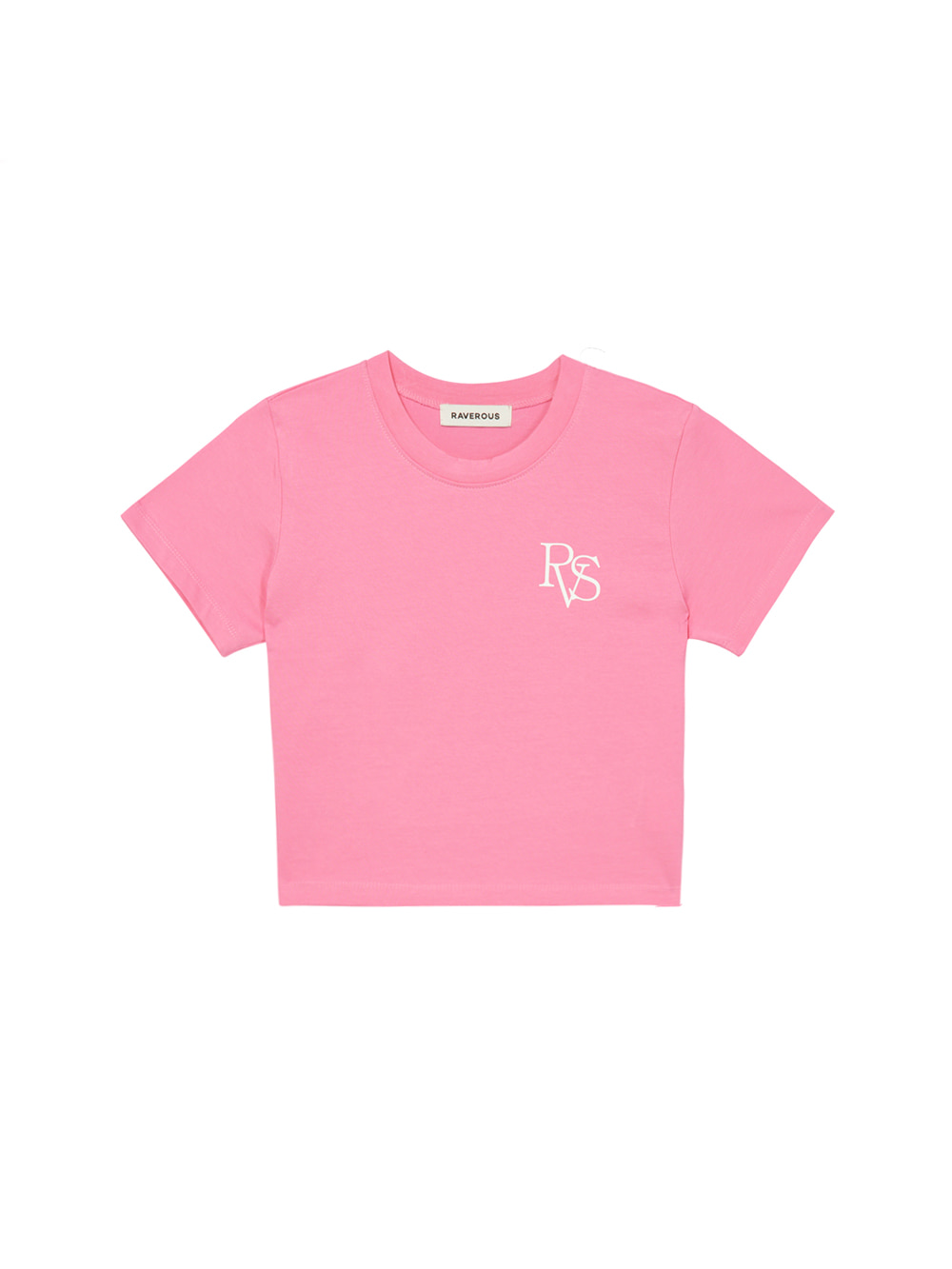RVS Cropped T-Shirt Pink